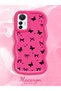 Mi 12 Lite Compatible Thin Butterfly Bow Printed Soft Structure Daily Use Phone Case