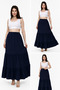 Viscose Fabric with Long Ruffles - 2