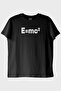 E=Mc² Printed Scientific Design Black T-Shirt