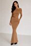 Women's Sandy Fabric Skirt Blouse Bottom Top Set