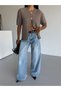 Short Sleeve Knitted Gold Button Detailed Women's Knitwear Cardigan - 7