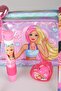 X Dekomus Licensed Mermaid Collection Pencil Bag, Shiny Snap-On Pencil, Rocket Eraser, Heart - 2