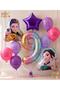 Kpop Themed 9 Year Old Balloon Set 10 Piece Demon Hunters Balloon Set