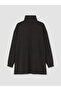 High Collar Oversize Women's Sweatshirt Tunic - 6