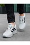 Men's Fusped Poly Sole Casual Sports Shoes Sneaker - Ice Black - 6