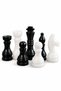 15 Inch Black Onyx Natural Stone Chess Set 38X38 cm - Handmade Premium Chess Set |   Gift Boxed - Black and White - 4