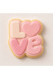 Love Sugar Cookie Mold |   Valentine's Day Heart Design Fondant & Cookie Mold with Love Written on It |   Cake Decoration Mold - 2