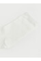 Two Mt Shop Quality Lcw Dream Ecru Plain 7-Piece Pack Women's Socks - 2