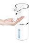350ml non-contact soap dispenser with foam sensor, 4 speed settings, USB charging, suitable for bathroom and everyday use (white, foam mode).