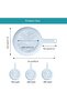 Set of 3 Fine Nylon Sieves - Kitchen Accessory - Food Safe - Nylon - 4