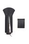 Black garden heater cover 226 x 85 x 48 cm