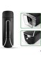 Wall-mounted soap dispenser, 350 ml, suitable for shower gel and detergent, black plastic bottle, suitable for kitchens and garden huts. - 3