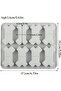 Two bone-shaped silicone candy molds, suitable for candy, chocolate baking, and cake decorating. - 2