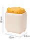 10x8.5x12.5 cm - Yellow - Kitchen Detergent Dispenser - Press-type Soap Dispenser - Soap Dispenser - Liquid Dispenser - Kitchen Essential - 5