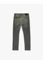 Cotton Regular Slim Fit Jeans - Brad Jeans - Grey - 2