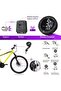 Wireless Bicycle Speedometer 24 Functions IPX67 Waterproof LCD Backlit Display Odometer Automatic Wake-Up - 4