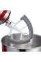 Mixing paddle for KitchenAid 4.5/5 blender, double silicone rim, mixing paddle, mixing head accessory - white - 2