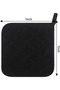 A set of 5 heat-resistant mats, including silver-coated square placemats for heat-resistant gloves, anti-scalding food mats - 3