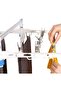 40-Piece Stainless Steel Clothes Clip Set - Premium Clip Set - Soft Protective Ends - Suitable for Laundry and Office Use - 4