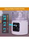 Electric protein shaker cup, protein powder mixing cup, electric protein powder mixer, USB-C rechargeable protein shaker cup, BPA-free, 700ml (white) - 4