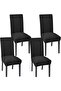 4-Pack Stretch Universal Dining Chair Covers & Protectors.