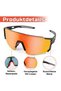 Unisex sports sunglasses, polarized sunglasses, cycling glasses, running glasses, for mountain biking, road cycling, skiing and running - 3
