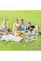 Outdoor large capacity picnic bag, camping picnic basket, travel picnic bag, portable lunchbox insulated bag - 4