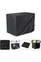 Waterproof Generator Cover, Dustproof Rainproof Protective Cover Case for Small Portable Outdoor Generators (96x76x71cm, Black) - 4