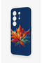 Tecno Camon 50 Pro 4g Compatible Colorful Leaf Patterned Silicone Case - 4