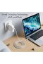 Replacement 61W USB-C Power Charger for MacBook Air 13 M2, Air 15 M1, Pro 14 M2, Pro 16 M3 with High Speed Output Cable - 4