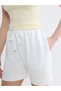 Trendlucky Soft Touch Women's Shorts with Elastic Waist with Difference in Color - 3