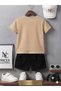 Summer Children's T-Shirt Shorts Unisex (Game Console Printed) - 2