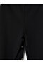 Lcw Kids Black Girls' Ribbed Spanish Leggings 2-Pack - 6