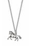 Running Horse Figured Women's Necklace with Stylish Chain, Daily Gift Accessory Necklace - 3