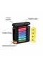 7-Day Stackable Pill Box (black, 28 compartments), removable medicine box with 4 compartments per day. - 3