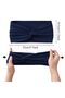 4-pack 7-inch extra-wide bohemian elastic headbands for women's summer styling and sports - 2