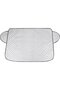 Car Snow Shield - Windshield Cover - Winter Protection - 4-Layer Material - 200 x 70 CM - Silver