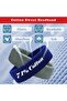 Unisex Sports Sweat-wicking Headband - 3-pack - Black - 3