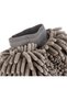 Microfiber car wash gloves, 2 pieces, grey, 30 x 20 cm (L x W) - Washable lint-free car wash glove - 3