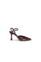T0128 Mg Brown Heeled Women's Shoes - 2