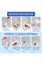 JUSTLANG Rechargeable Nebulizer Adjustable LED Display Medical Silent Ultrasonic Inhaler Mobile S... - 6