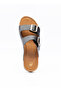 Double‑Buckle Footbed Sandals - 5