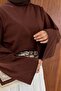 بلوزة بينا بيسك باللون البني - 8
