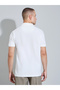Men Off White Regular Fit HD Print Pique Polo - 5