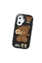 Poco F7 Compatible Case Camera Protector Black Silicone Couple Phone Case Bear Patterned - 3