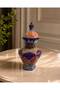Ceramic Vase 30 cm Handcrafted Ceramic Decorative Vase with Lid Traditional Hand Painted - 2