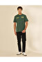 Men Green Graphic T-Shirt - 2