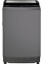 EDSTLW13 Automatic Washing Machine, 13 kg, 650 Watt, Top Load, 8 Programs, LED Display, Child Lock, Tempered Glass Lid - Silver