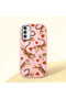 Pink Silicone Case with Shock-Absorbing Camera Protection Compatible with Samsung Galaxy M13 4G/M23