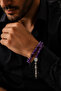 Ametist Natural Stone Prayer Beads and Bracelet Set Medium Size Men's Premium Design - 5